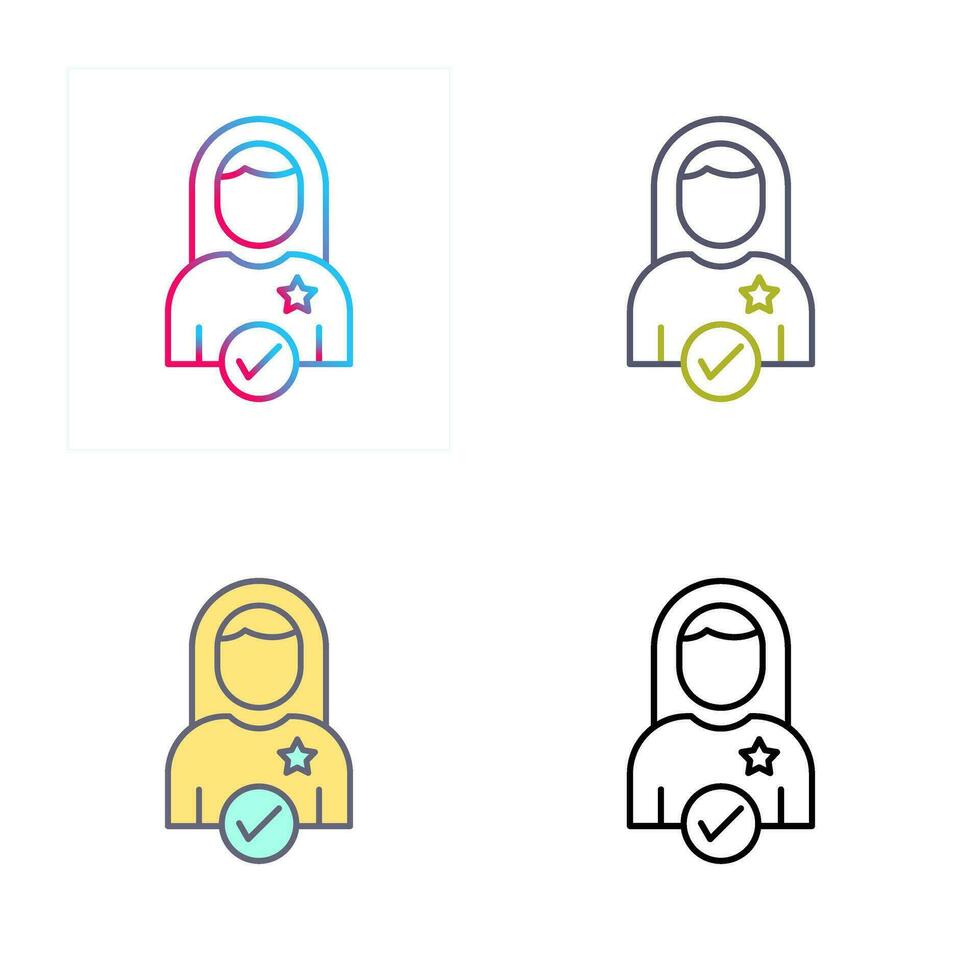 Candidate Vector Icon