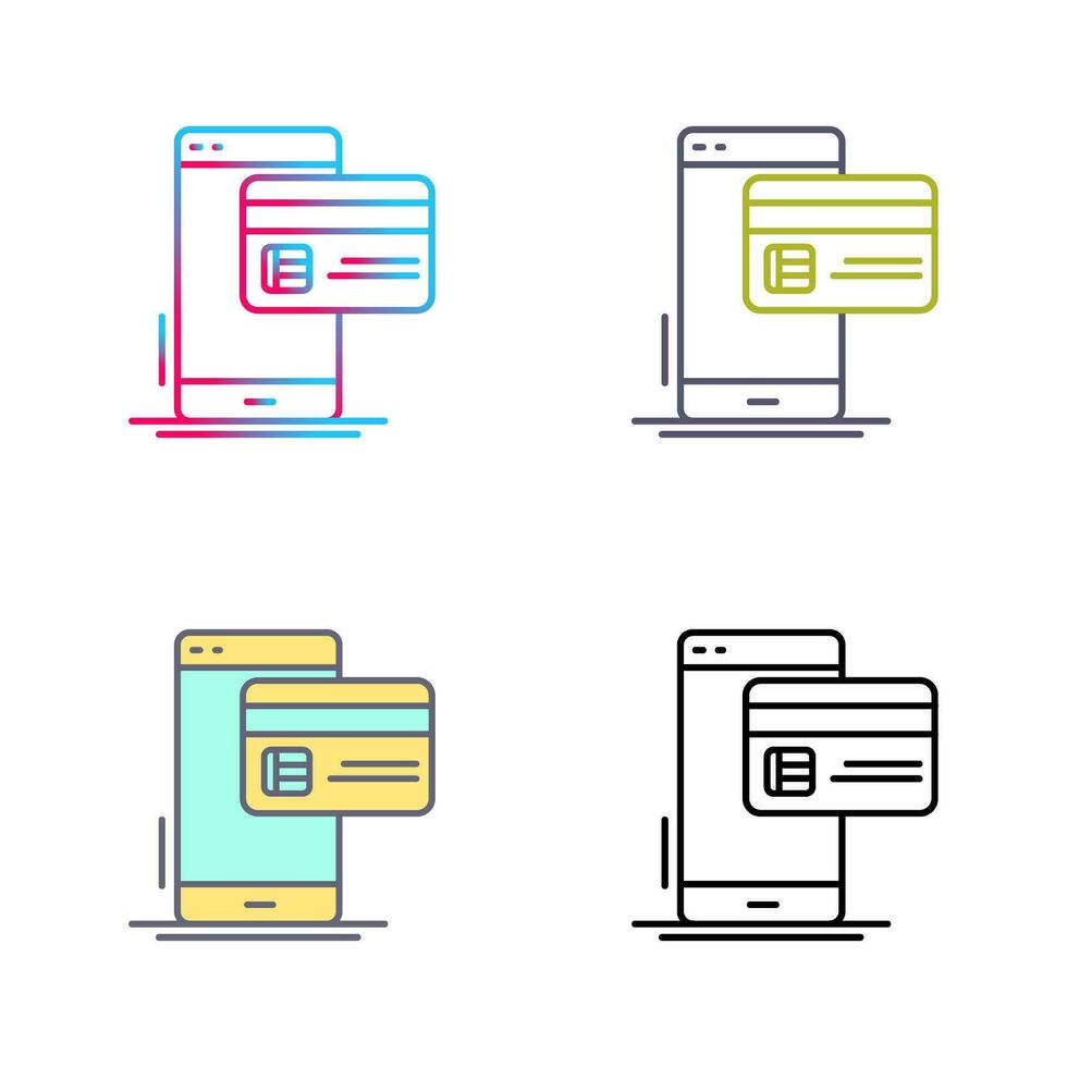 Cashless Payment Vector Icon