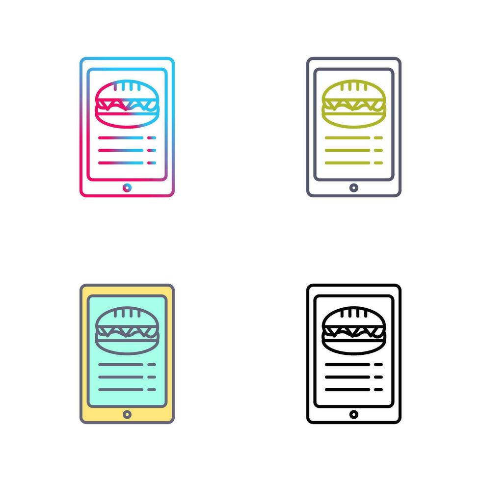 Online order Vector Icon