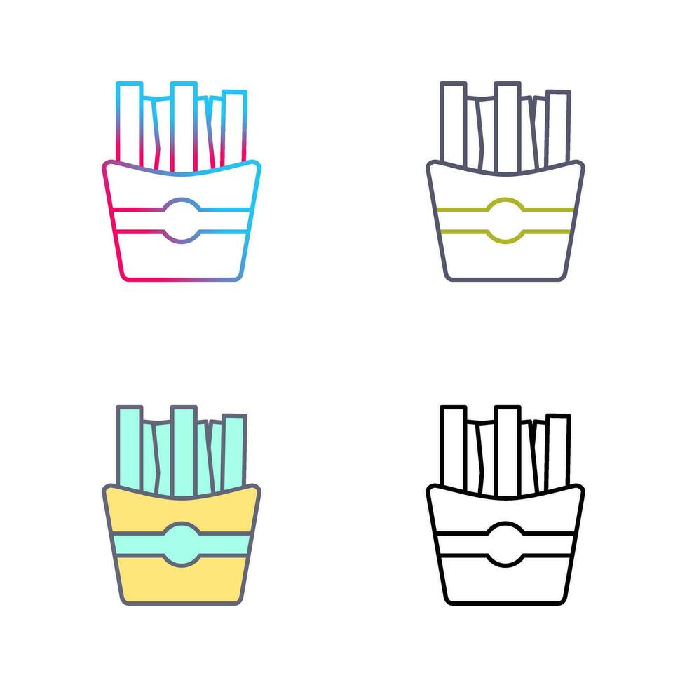 Fries Vector Icon