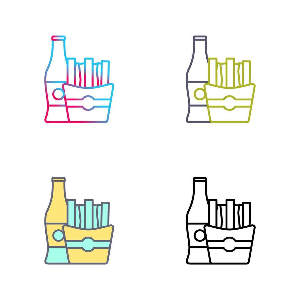 French Fries Vector Icon