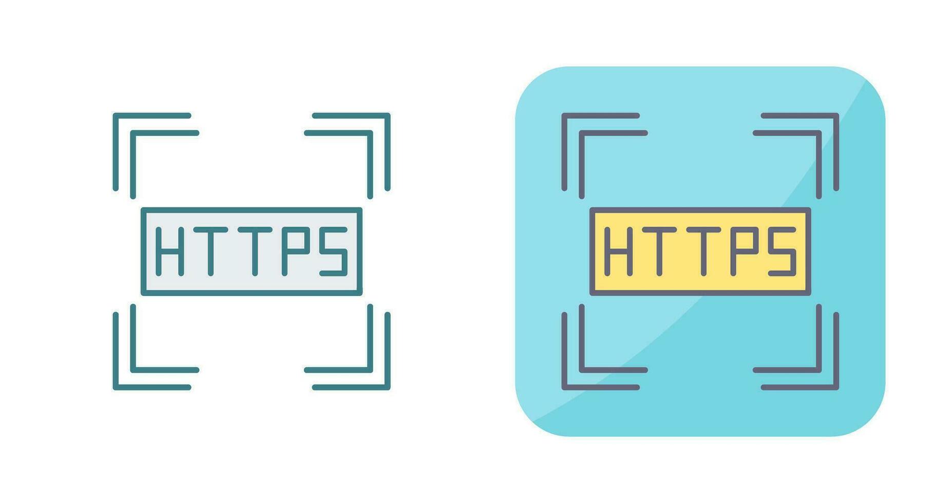 Icono De Vector De Https 25100449 Vector En Vecteezy