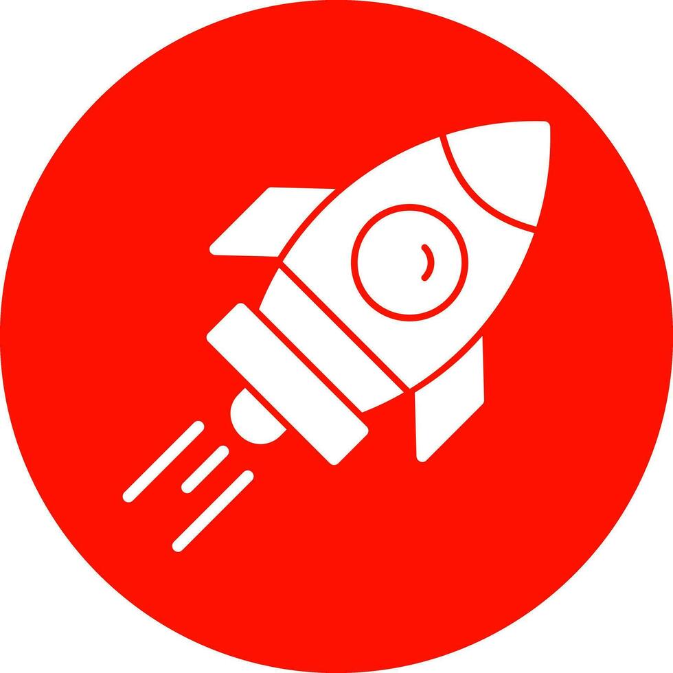 Rocket ship Vector Icon Design