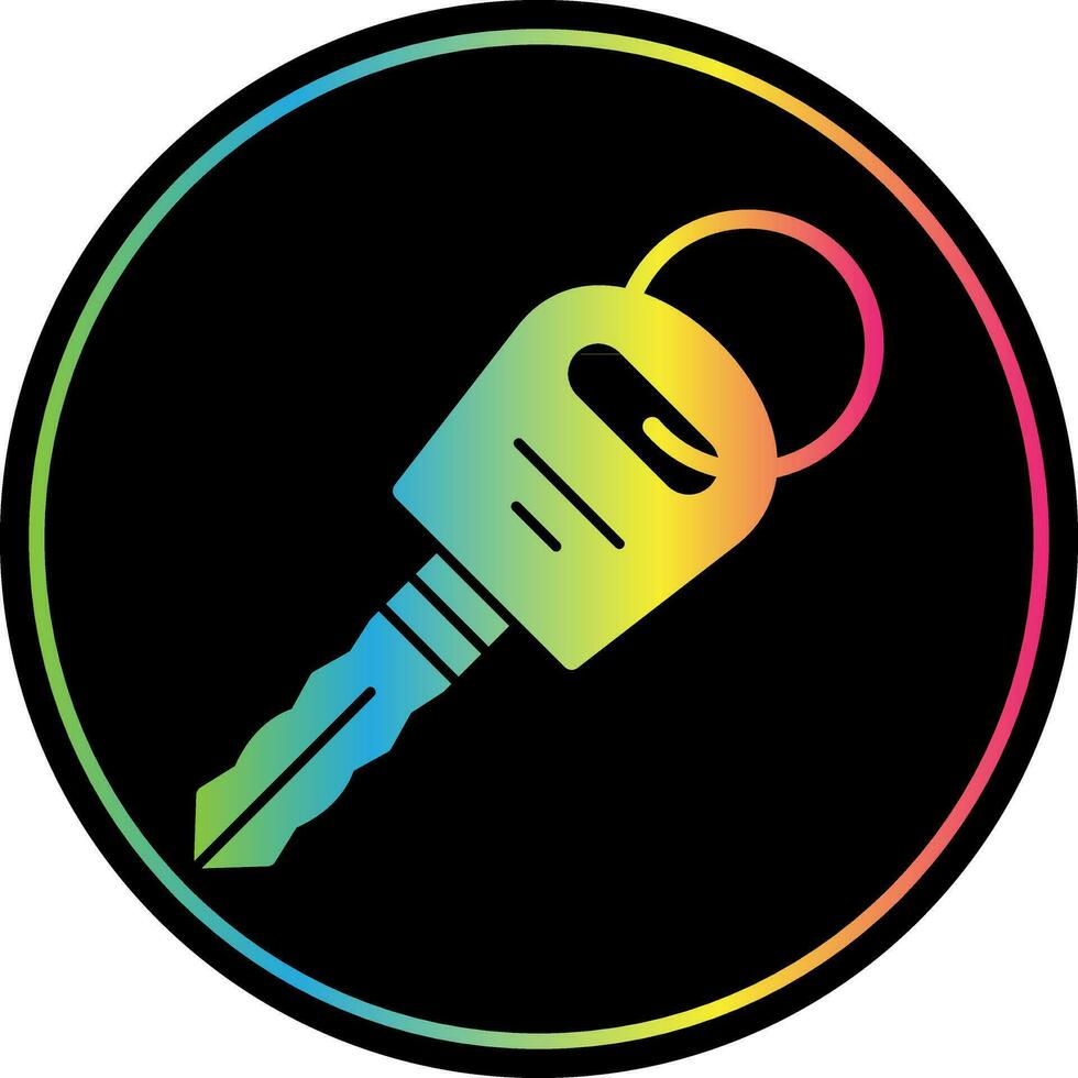 Car key Vector Icon Design