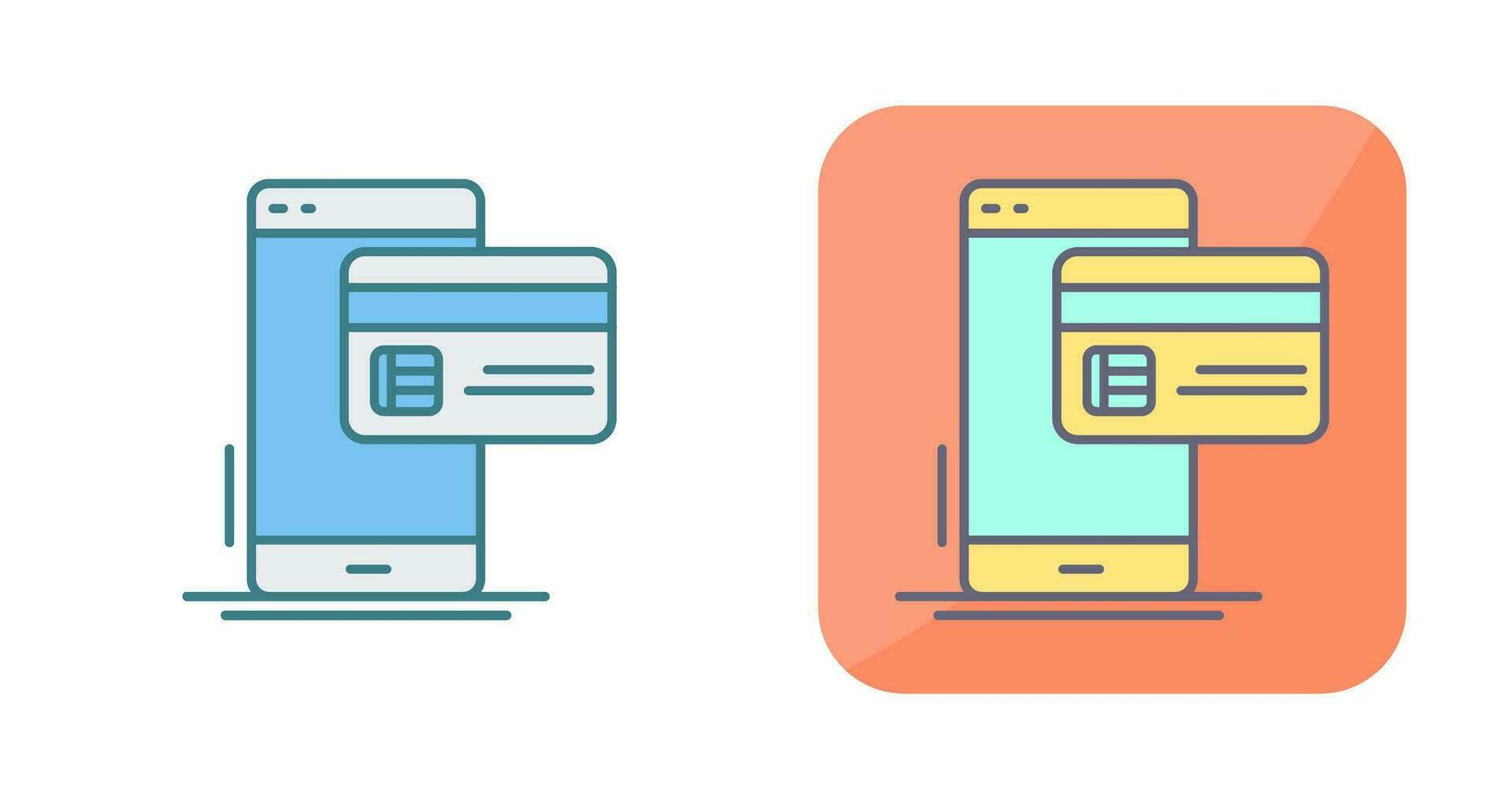 Cashless Payment Vector Icon