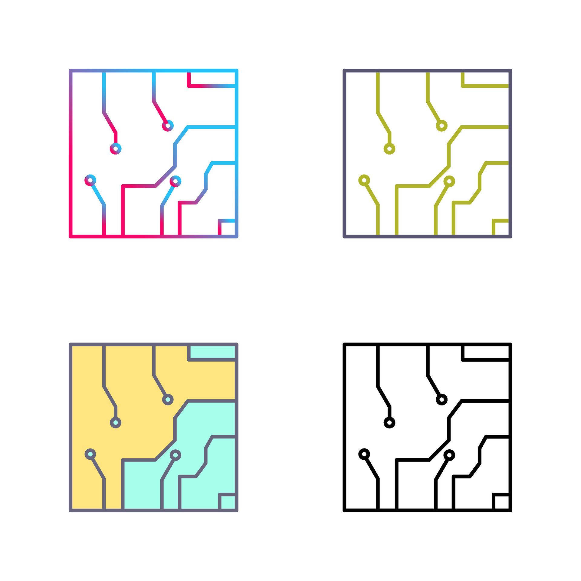 Electrical circuit Vector Icon 25101790 Vector Art at Vecteezy