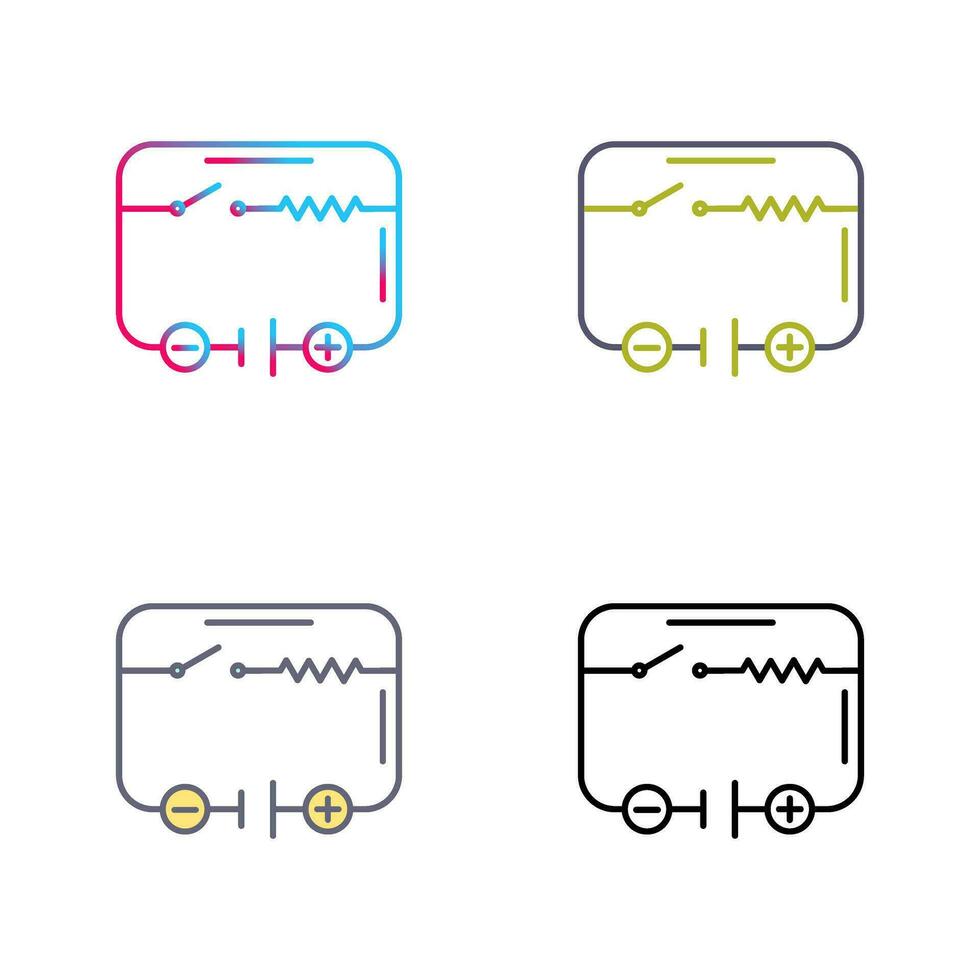 Electrical Circuit Vector Icon