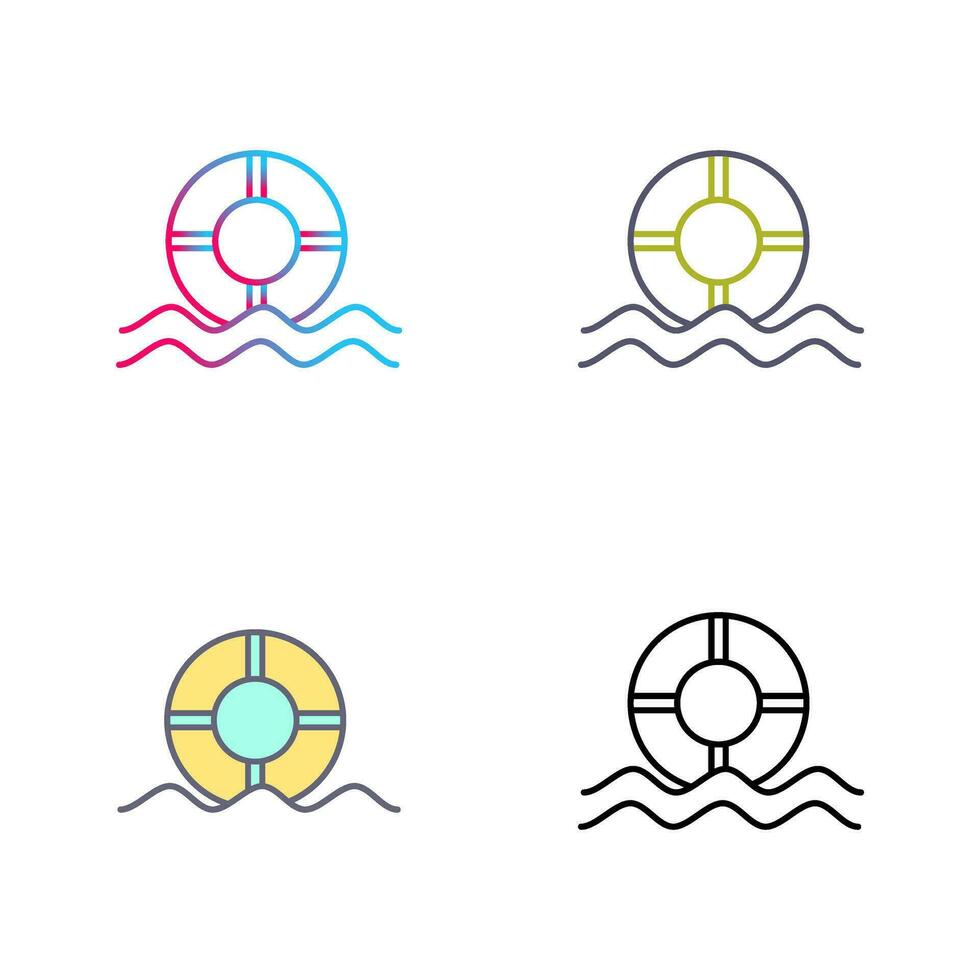 Float Vector Icon