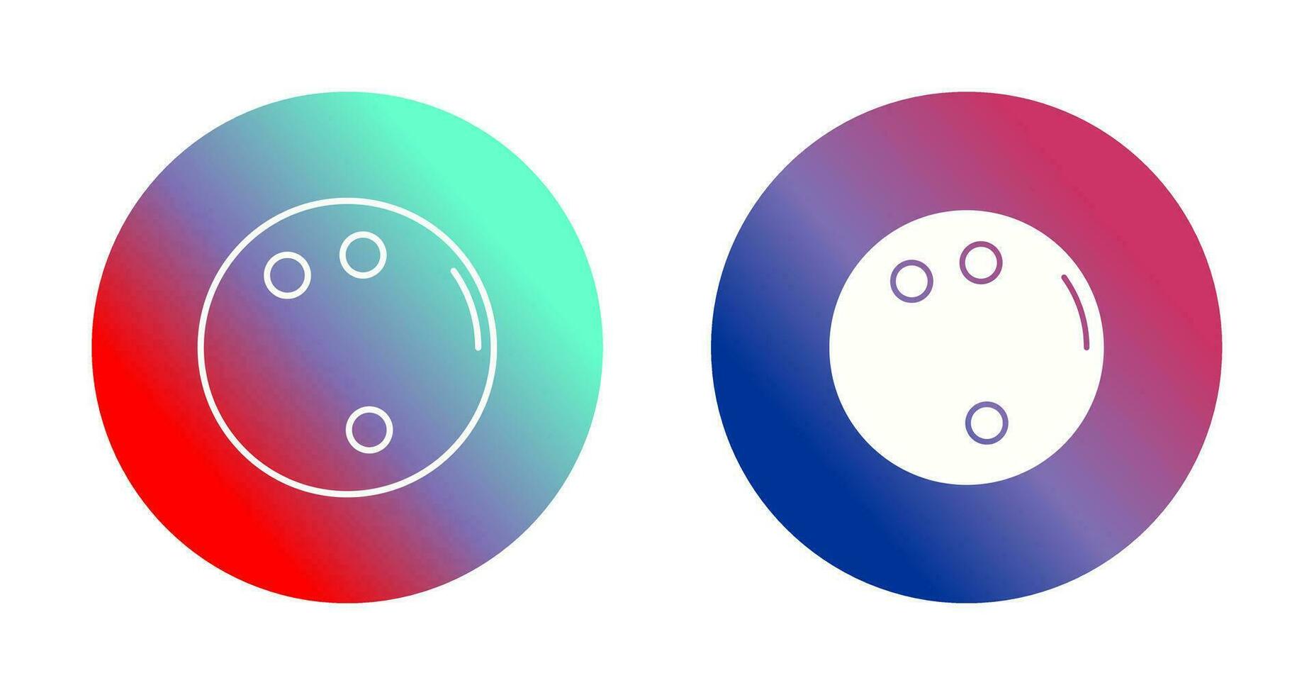 Bowling Ball Vector Icon