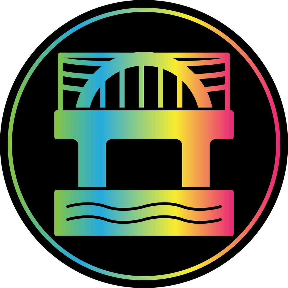 Bridge Vector Icon Design