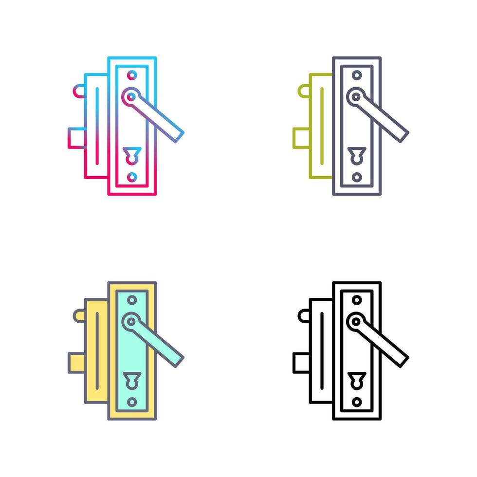 Door Handle Vector Icon