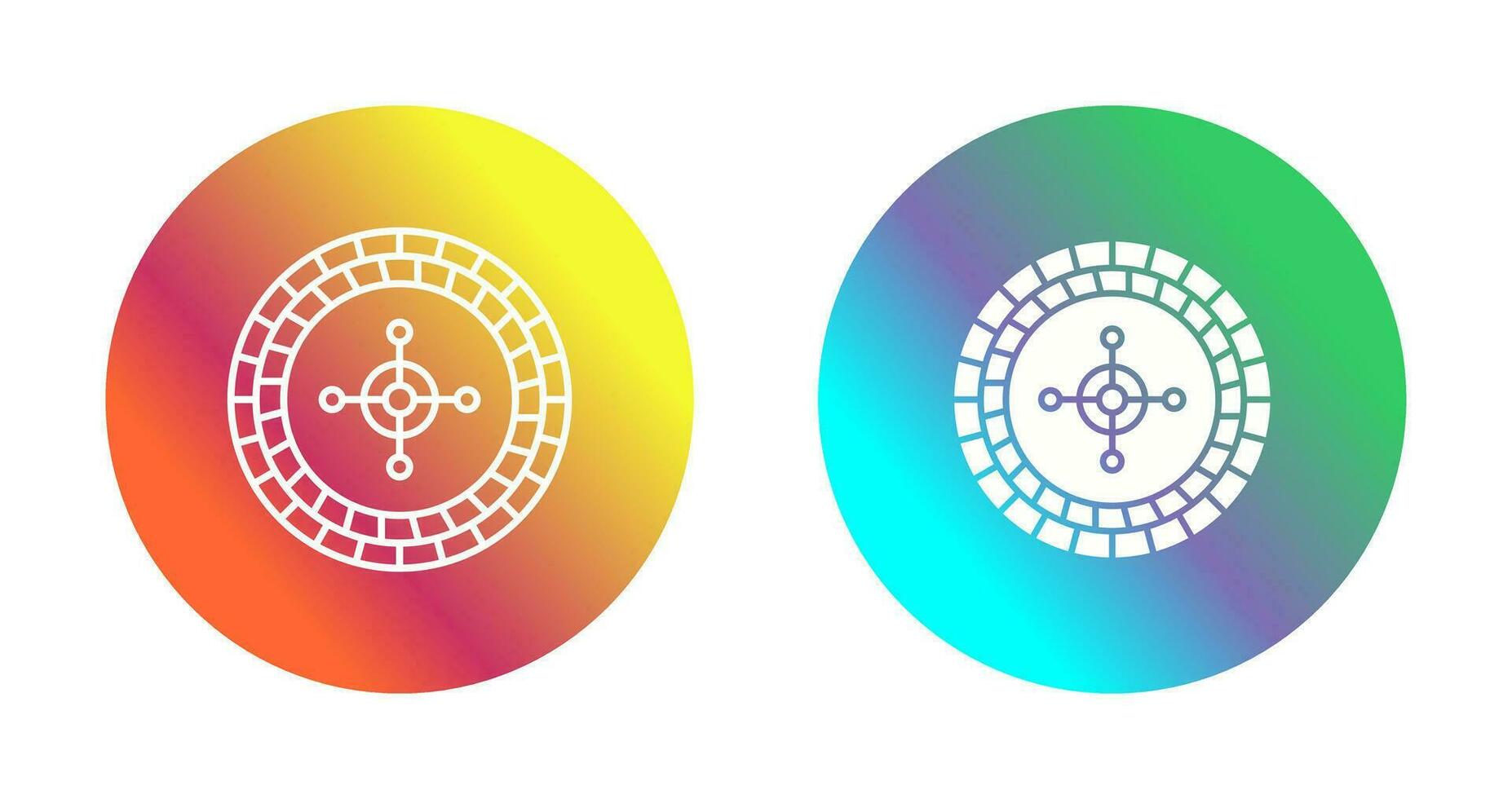 Roulette Vector Icon