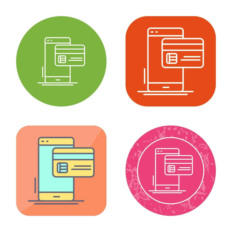 Cashless Payment Vector Icon