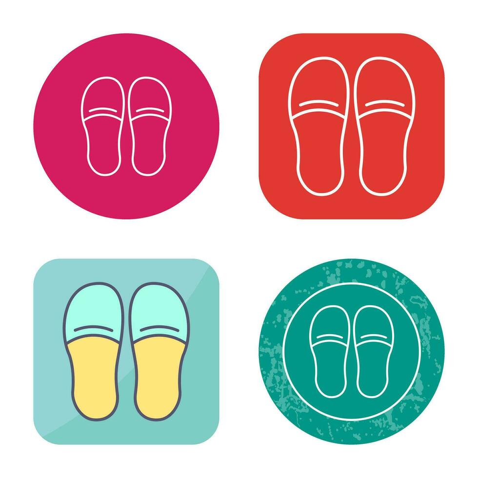Slippers Vector Icon