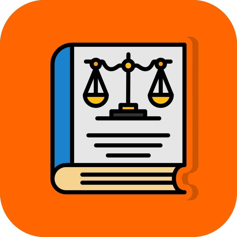 Law Vector Icon Design