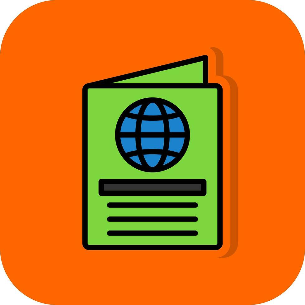 Passport Vector Icon Design