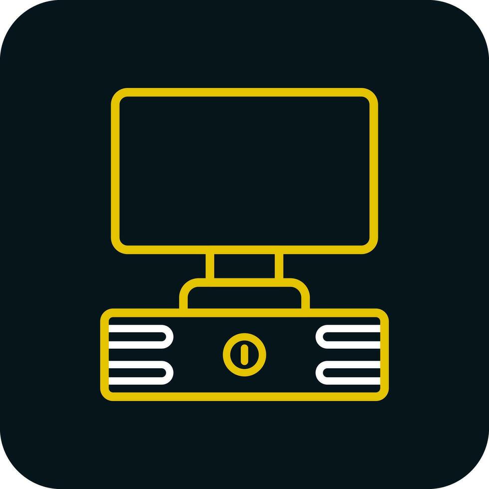 Computer Vector Icon Design