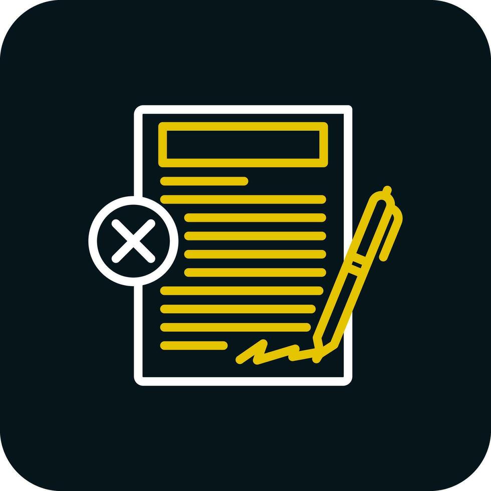 Disagreement Vector Icon Design