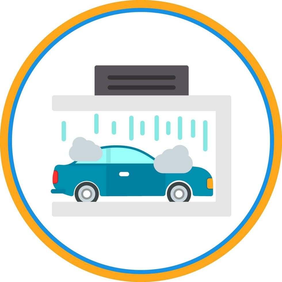 Car wash Vector Icon Design