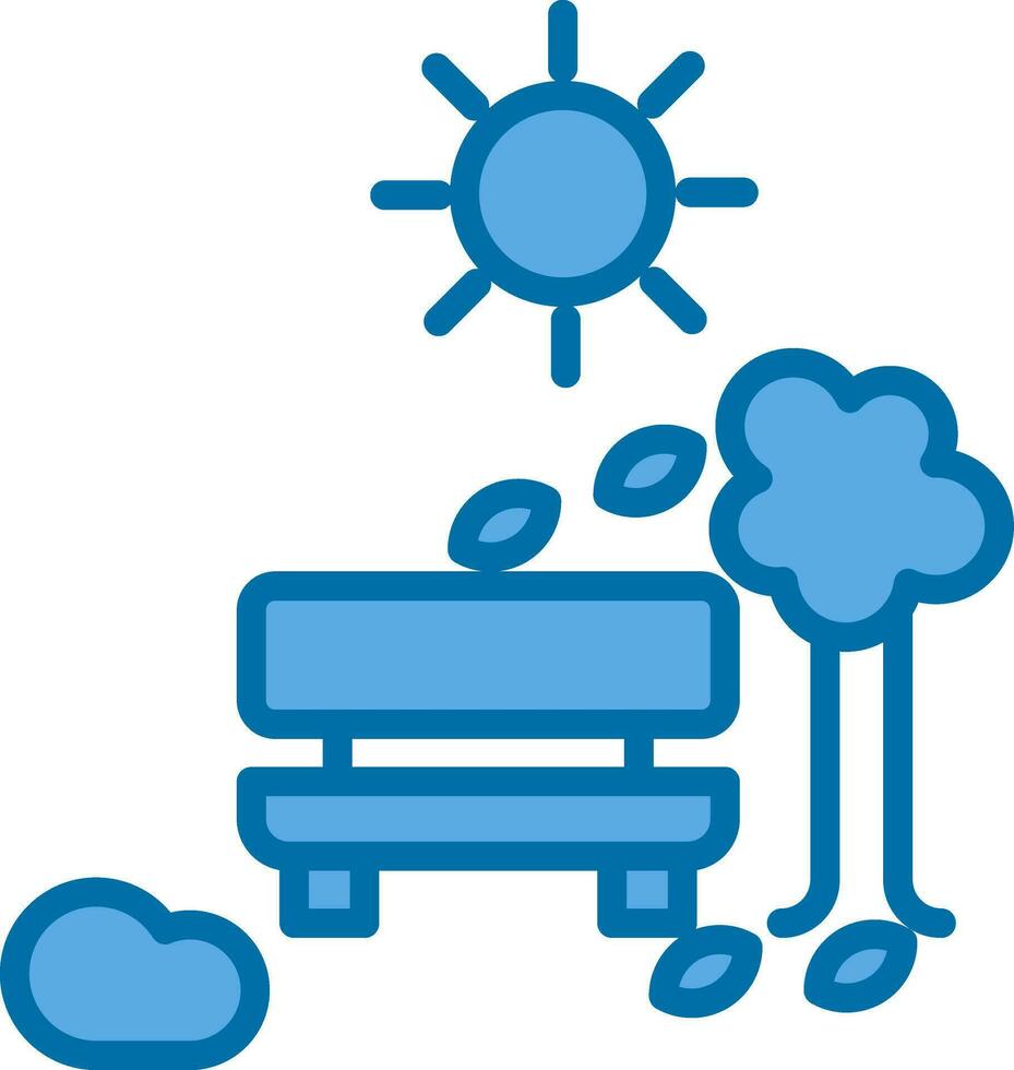 Bench Vector Icon Design