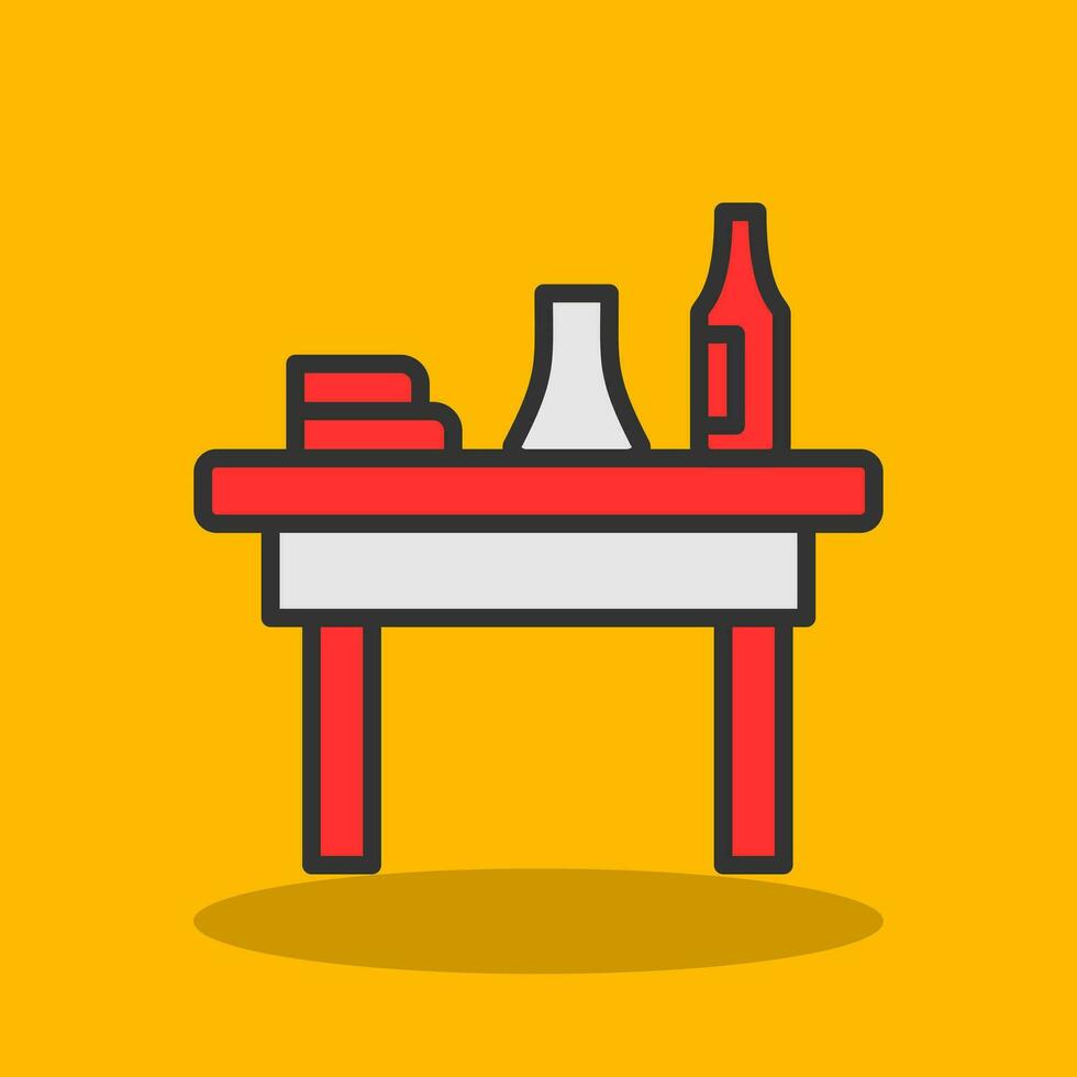 Table Vector Icon Design