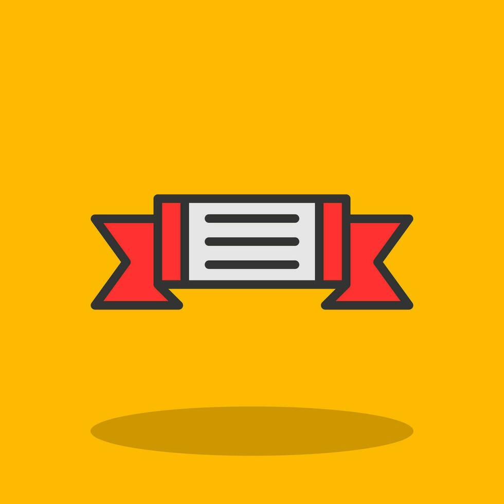 Banner Vector Icon Design