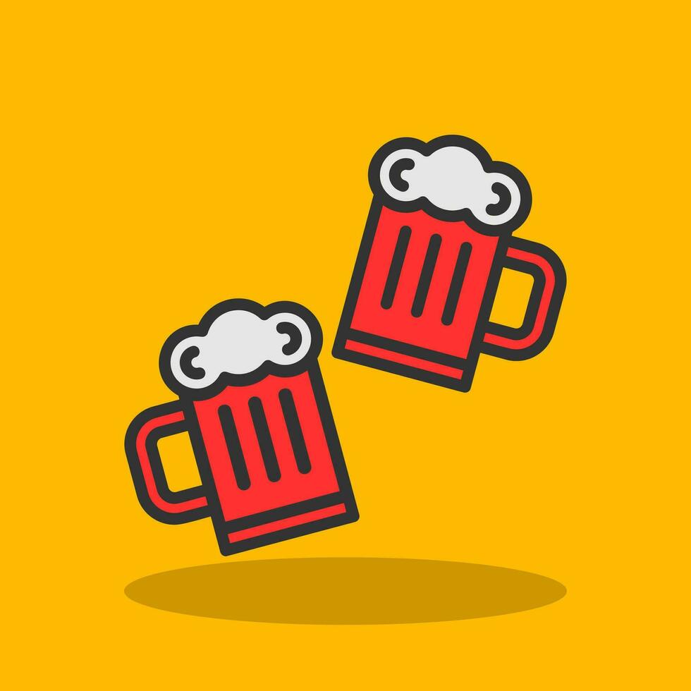 Beers Vector Icon Design