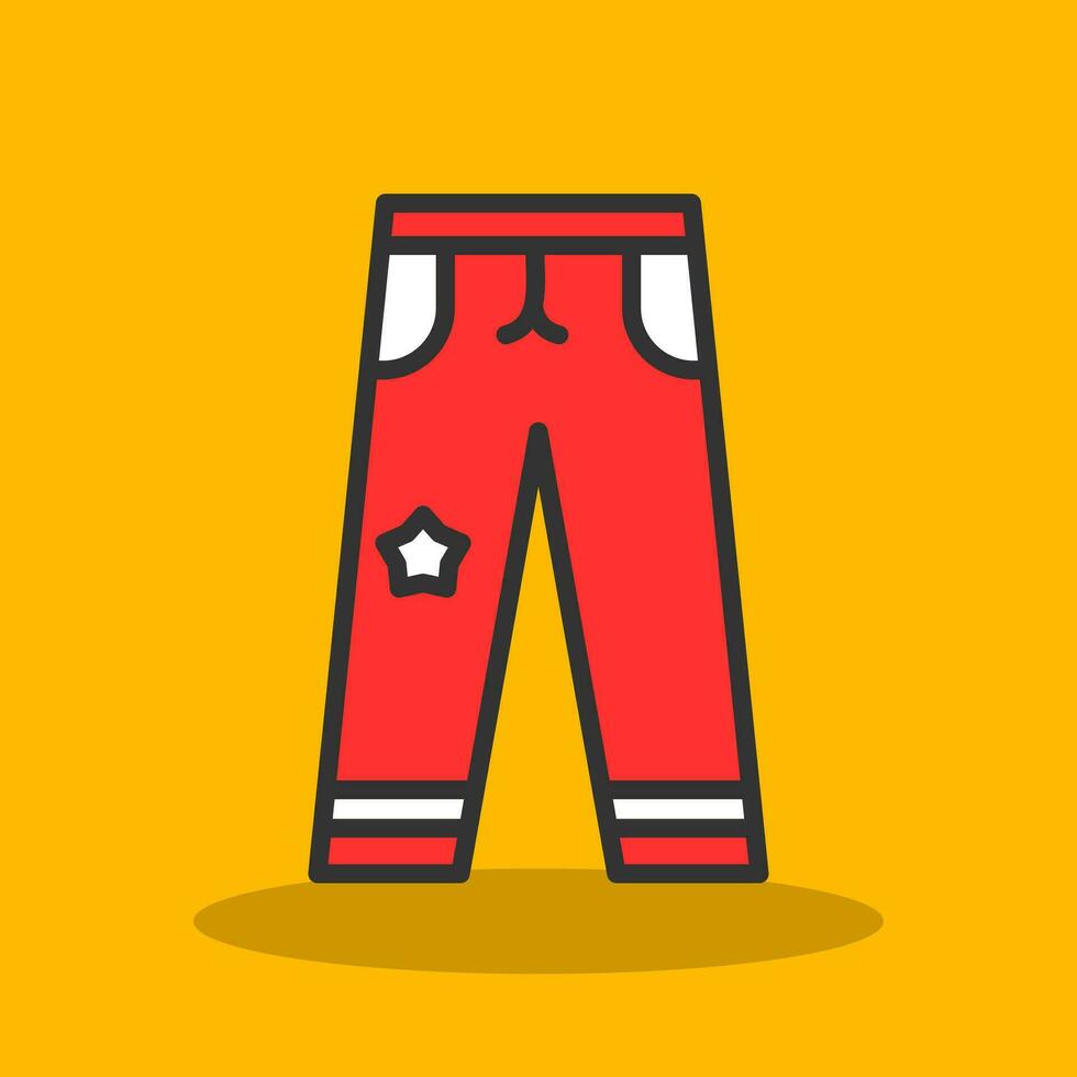 Pants Vector Icon Design