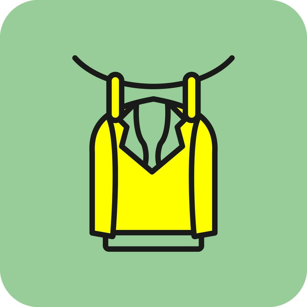 Clean clothes Vector Icon Design