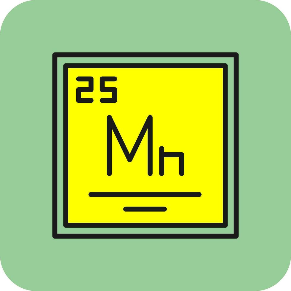 Manganese Vector Icon Design