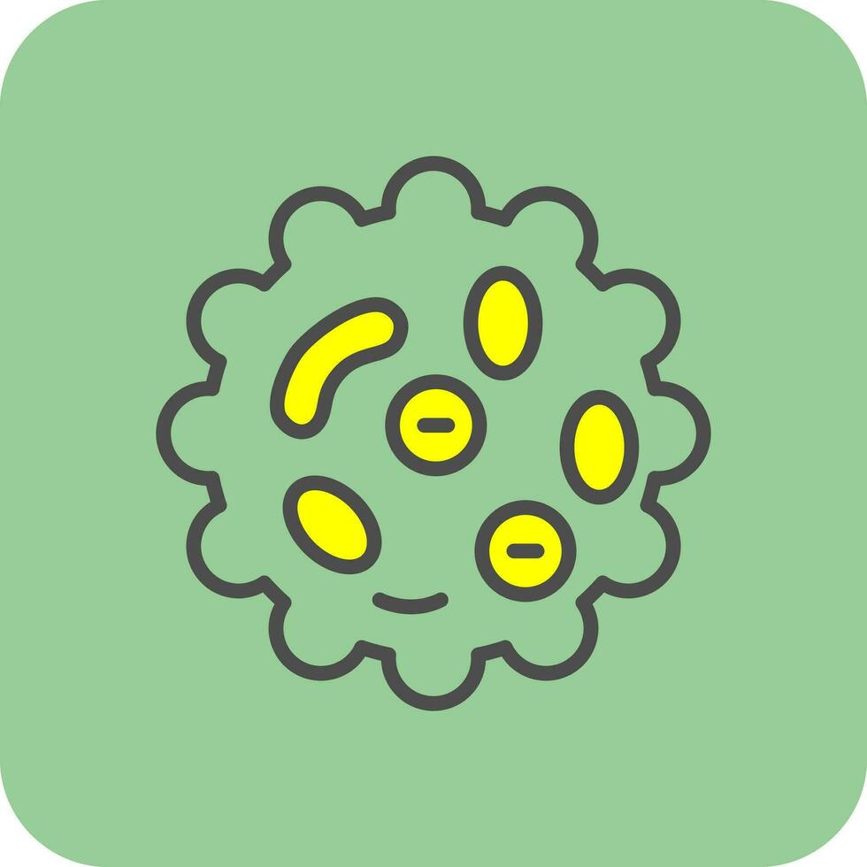 White blood cell Vector Icon Design