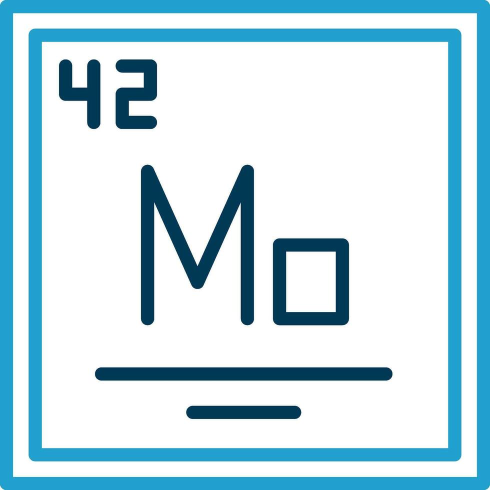 Molybdenum Vector Icon Design