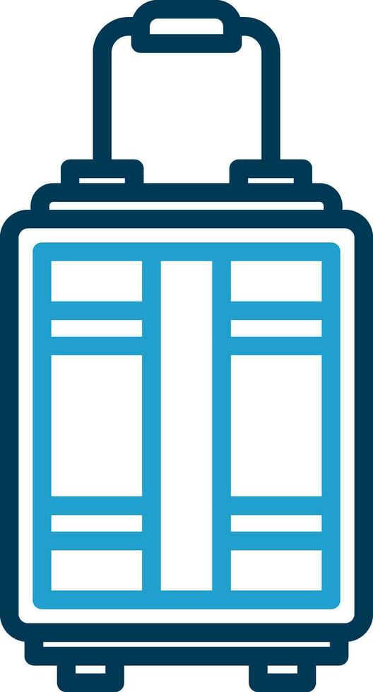 Luggage Vector Icon Design