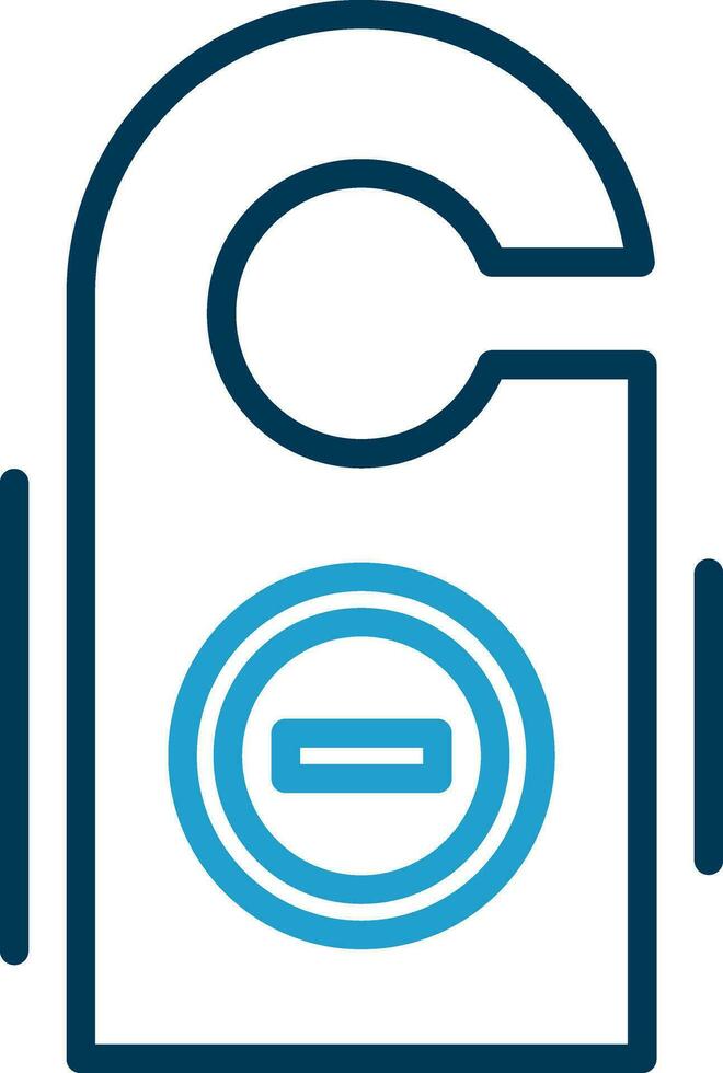 Do not disturb Vector Icon Design