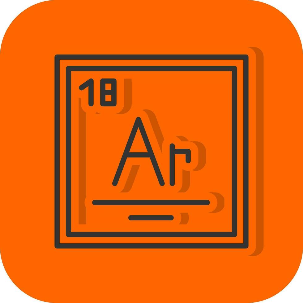 Argon Vector Icon Design