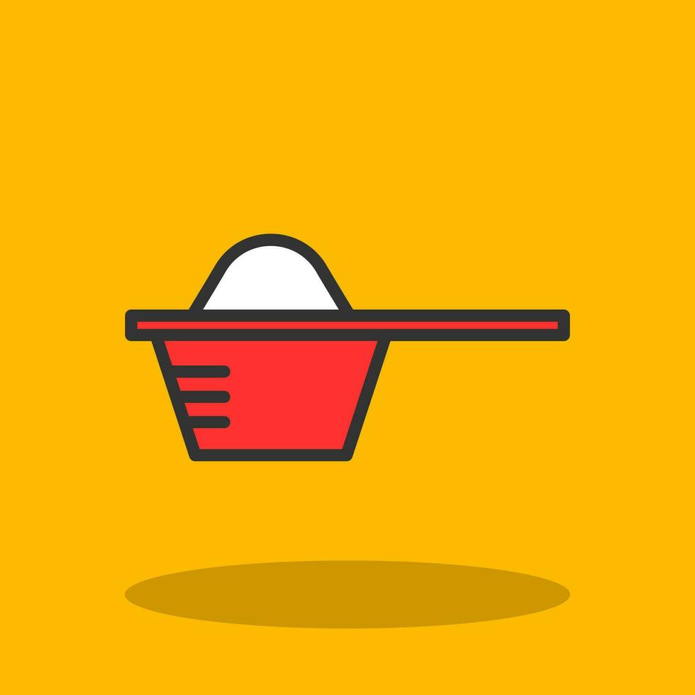 Measuring Spoon Vector Icon Design