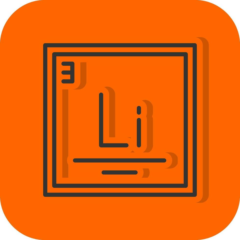 Lithium Vector Icon Design