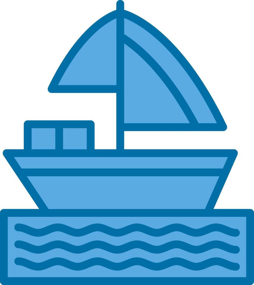 Boat Vector Icon Design