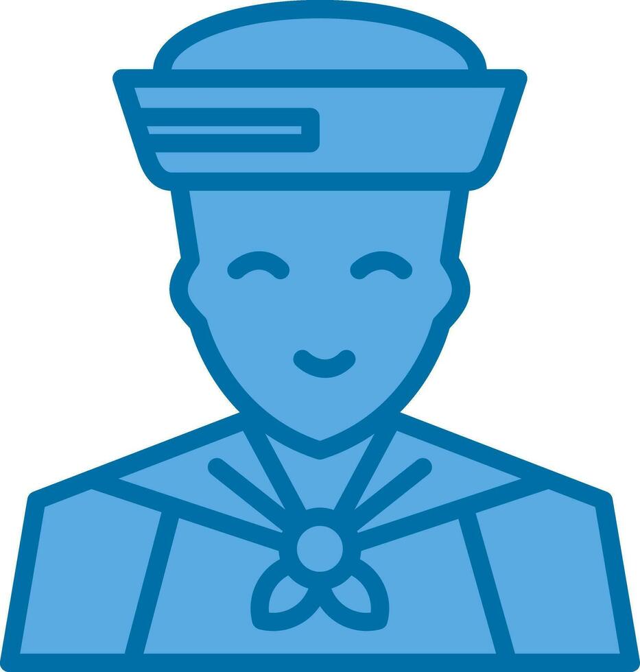 Sailor Vector Icon Design