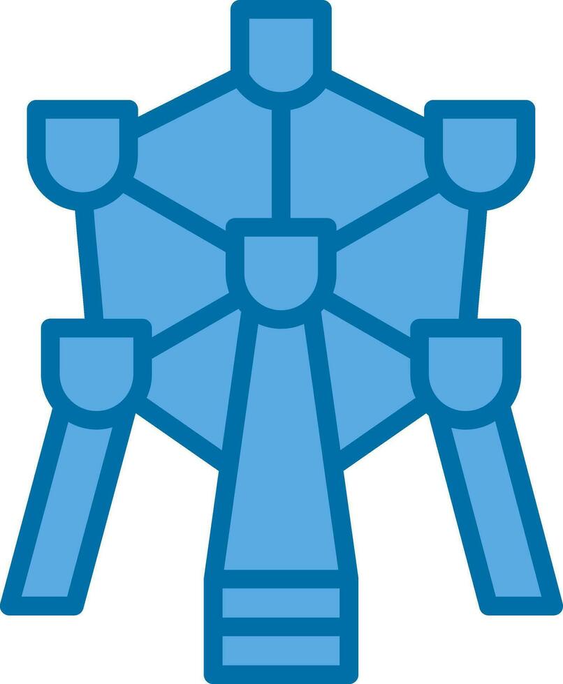 atomium vector icono diseño