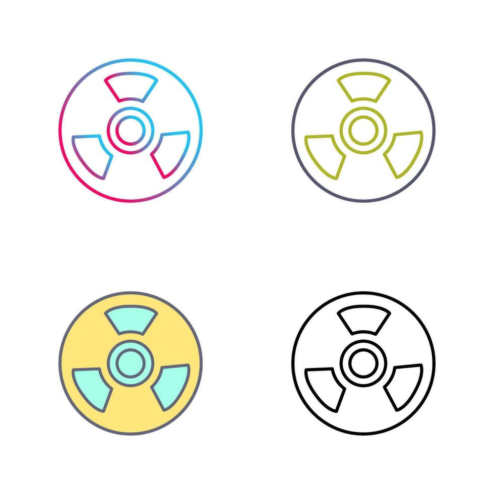 Nuclear Vector Icon