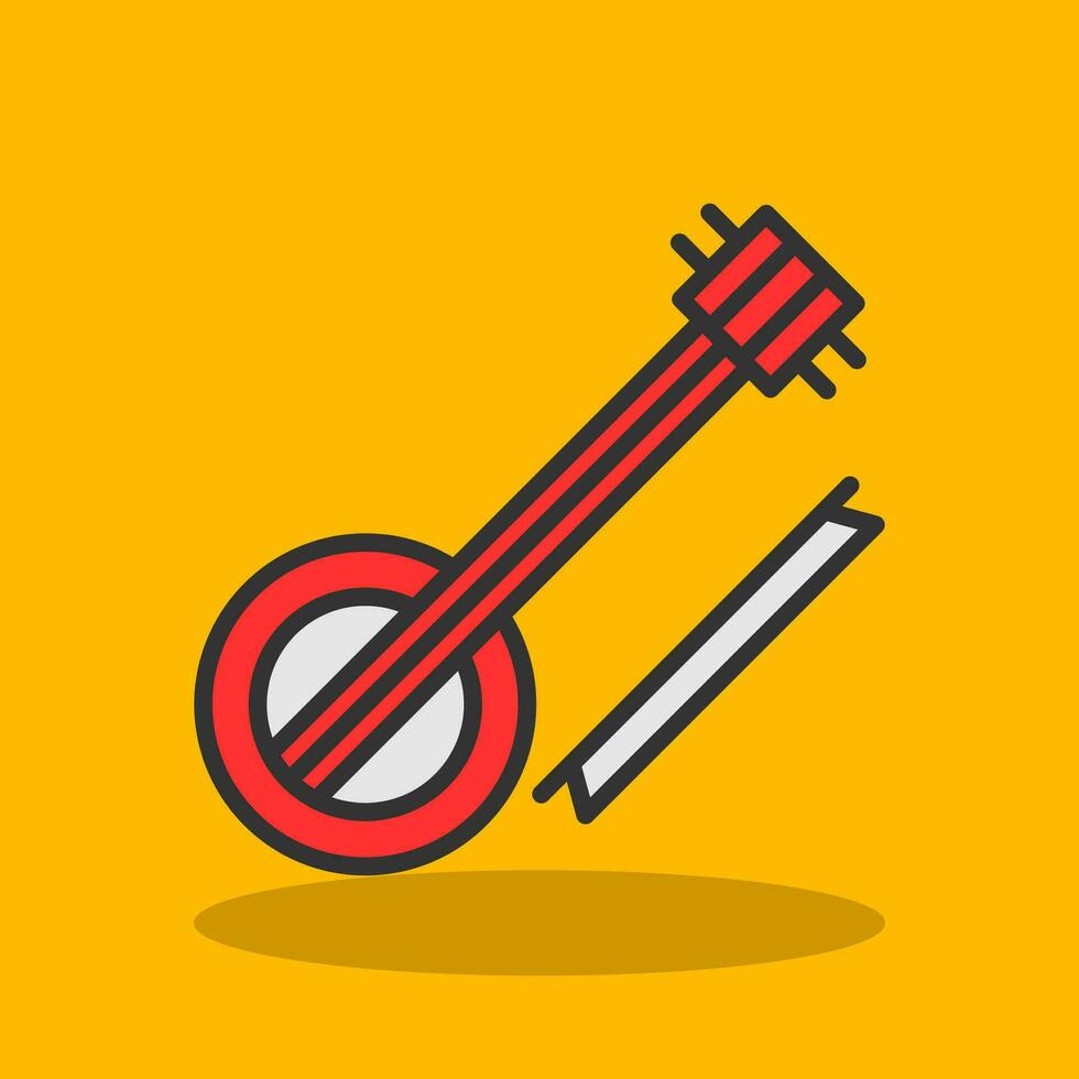 Violin Vector Icon Design