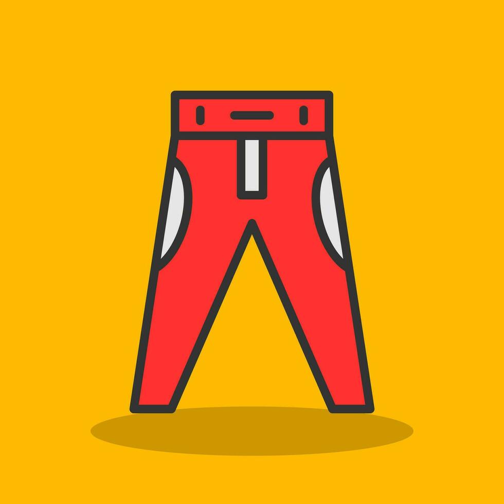 Pants Vector Icon Design