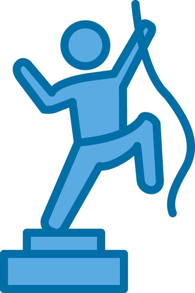Climbing Vector Icon Design