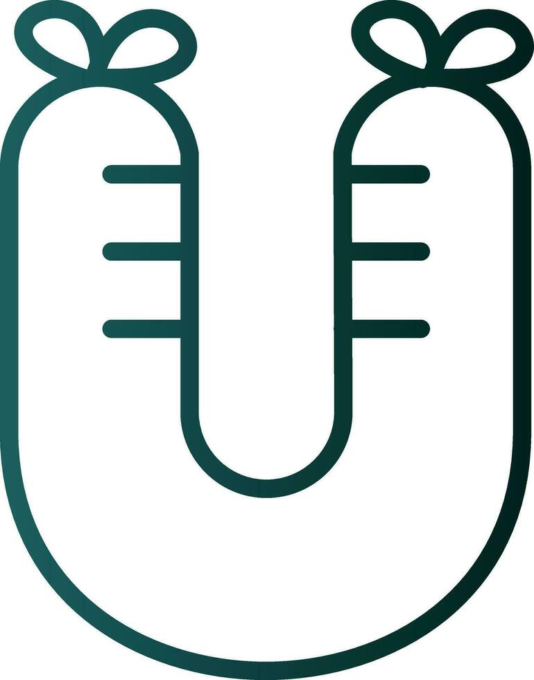 Rookworst Vector Icon Design