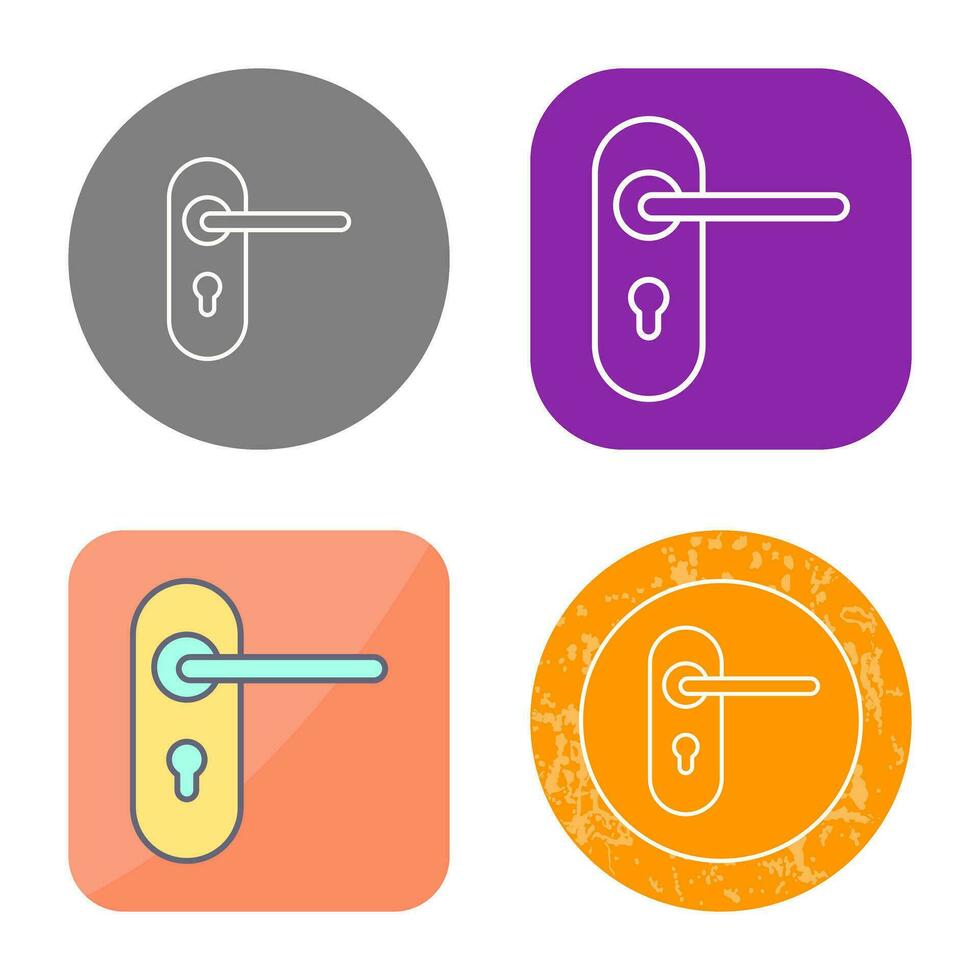 Door Lock Vector Icon