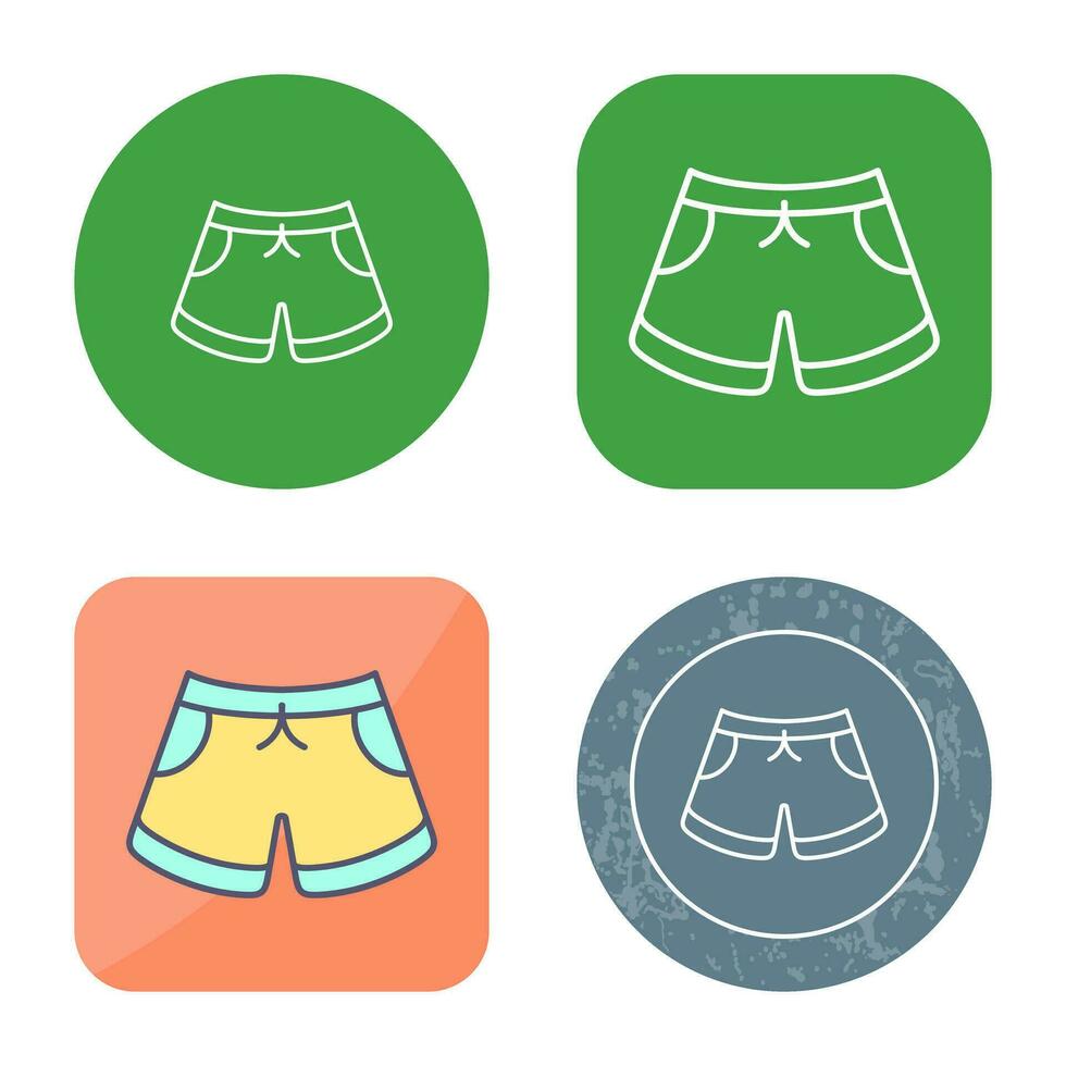 icono de vector de traje de baño