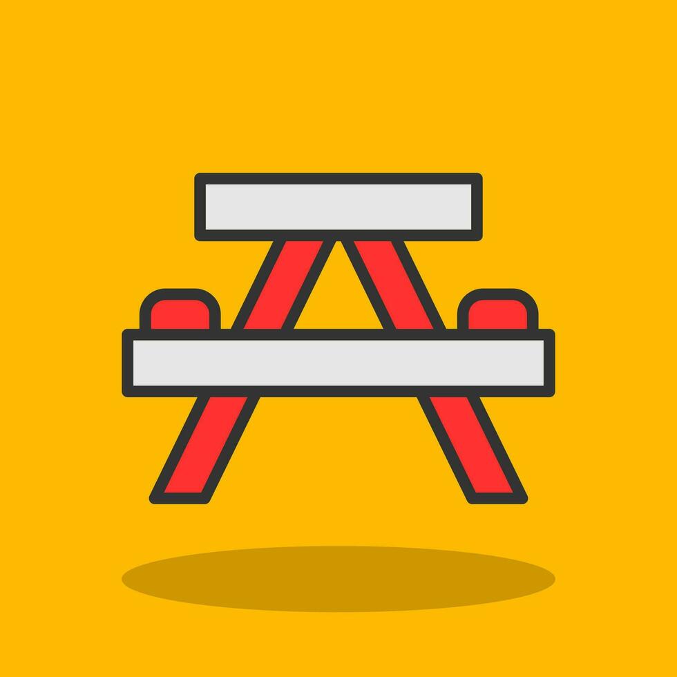 Bench Vector Icon Design