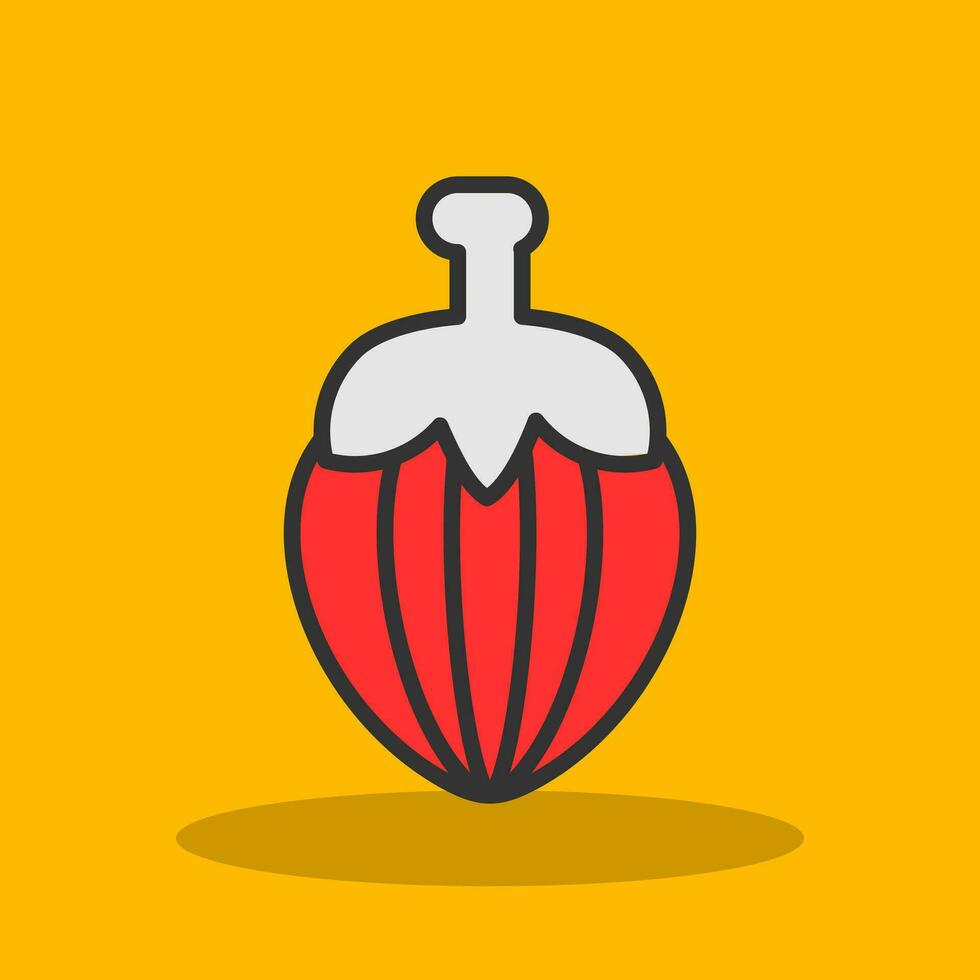 Hazelnut Vector Icon Design