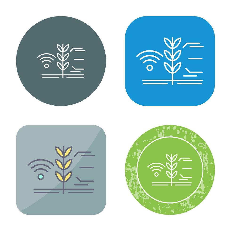 Smart Farm Vector Icon